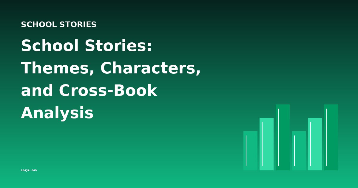 School Stories: Themes, Characters, and Cross-Book Analysis