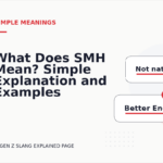 What Does SMH Mean? Simple Explanation and Examples