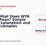 What Does WYA Mean? Simple Explanation and Examples