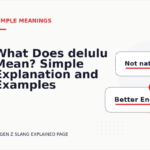 What Does delulu Mean? Simple Explanation and Examples