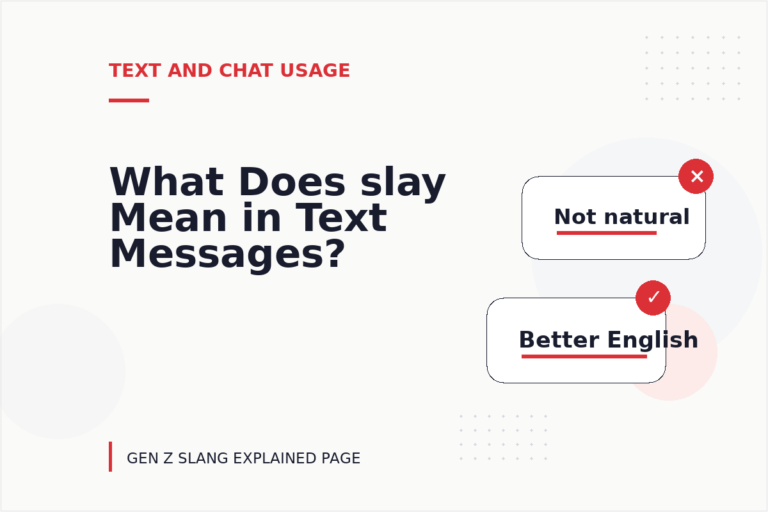 What Does slay Mean in Text Messages?