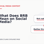 What Does BRB Mean on Social Media?