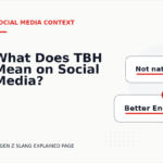 What Does TBH Mean on Social Media?