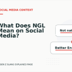 What Does NGL Mean on Social Media?