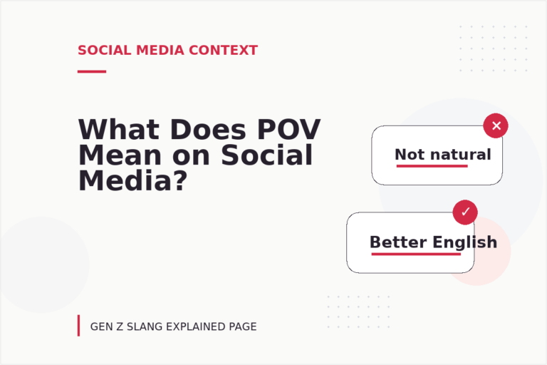 What Does POV Mean on Social Media? What Does POV Mean on Social Media?